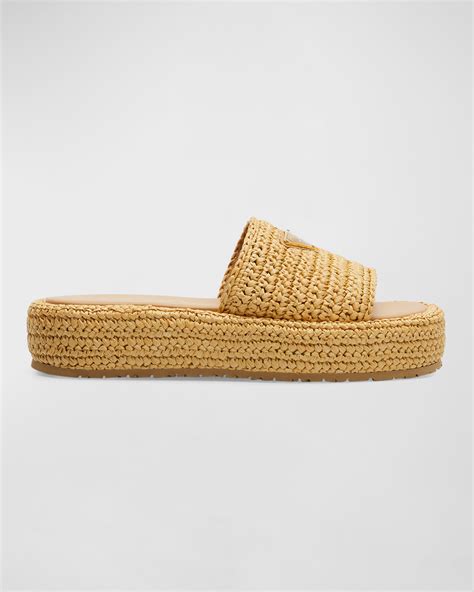 raffia slides designer